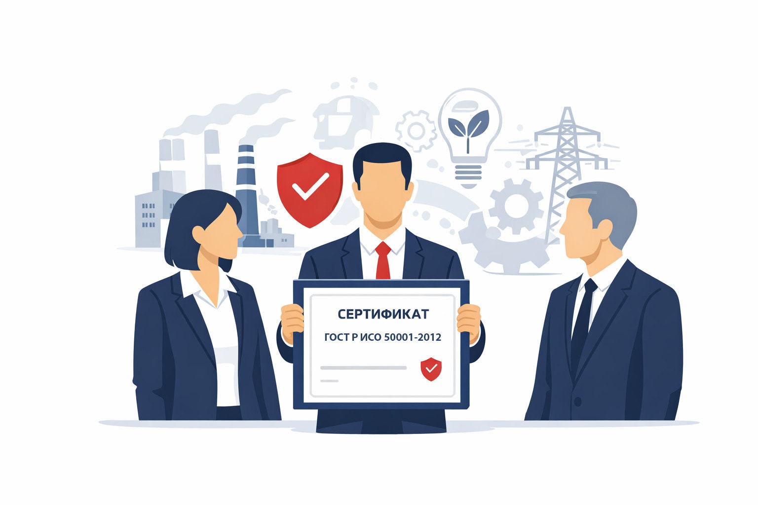 Оформление сертификата ГОСТ Р ИСО 50001-2012 в Великом Новгороде и по всей Новгородской области