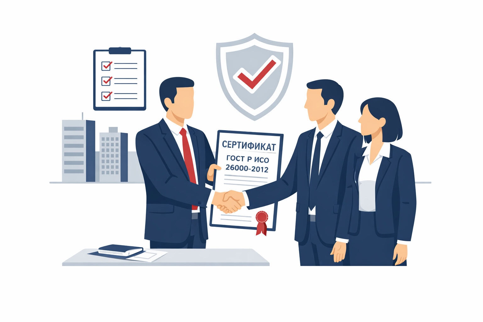 Порядок оформления сертификата ГОСТ Р ИСО 26000-2012 в Великом Новгороде