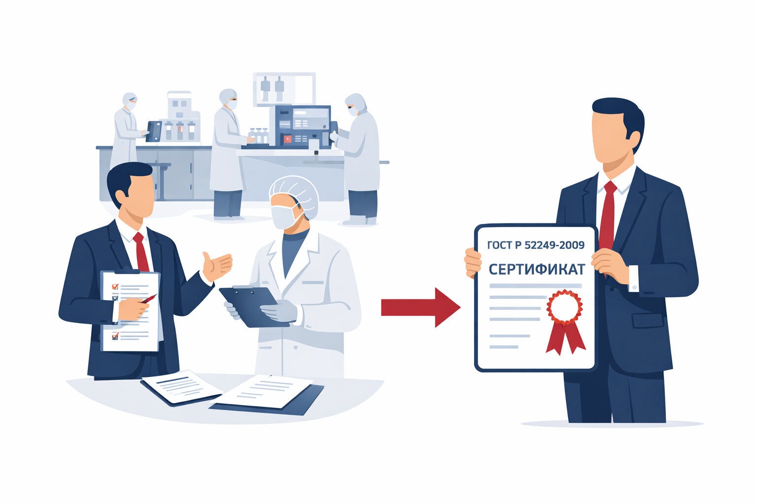 Процедура сертификации ГОСТ Р 52249-2009 в Великом Новгороде