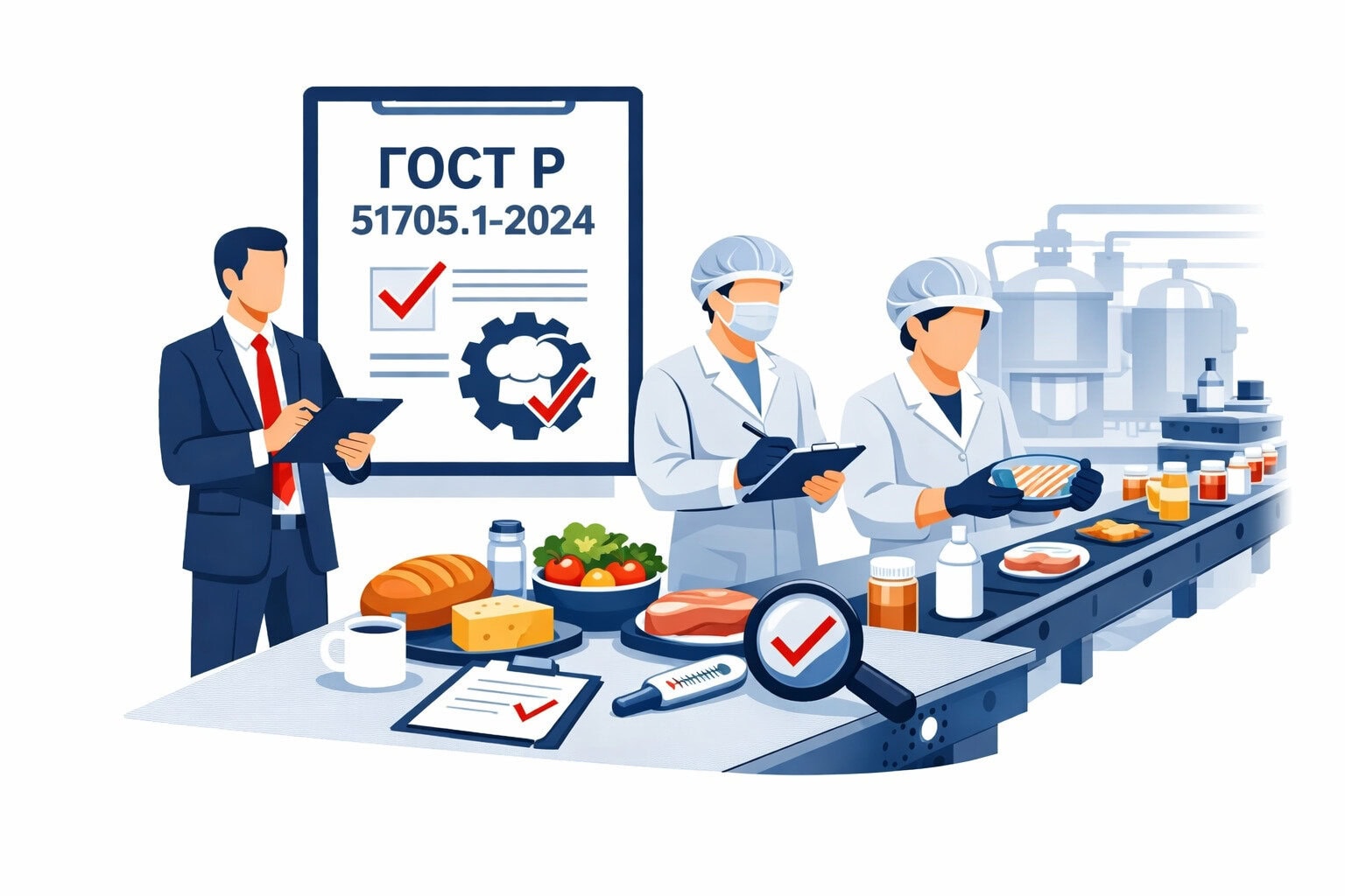 Оформление ГОСТ Р 51705.1 2024 ХАССП в Великом Новгороде